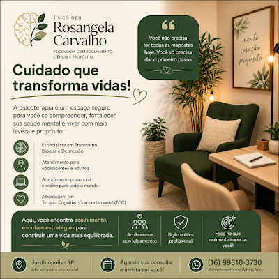 Cartão de Apresentação Rosângela Carvalho
